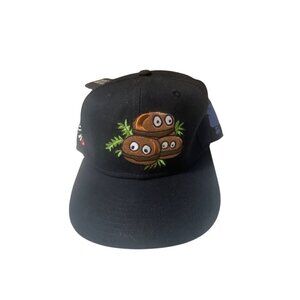 Whatever Forever Burger Time Hat Snapback Excellent Condition